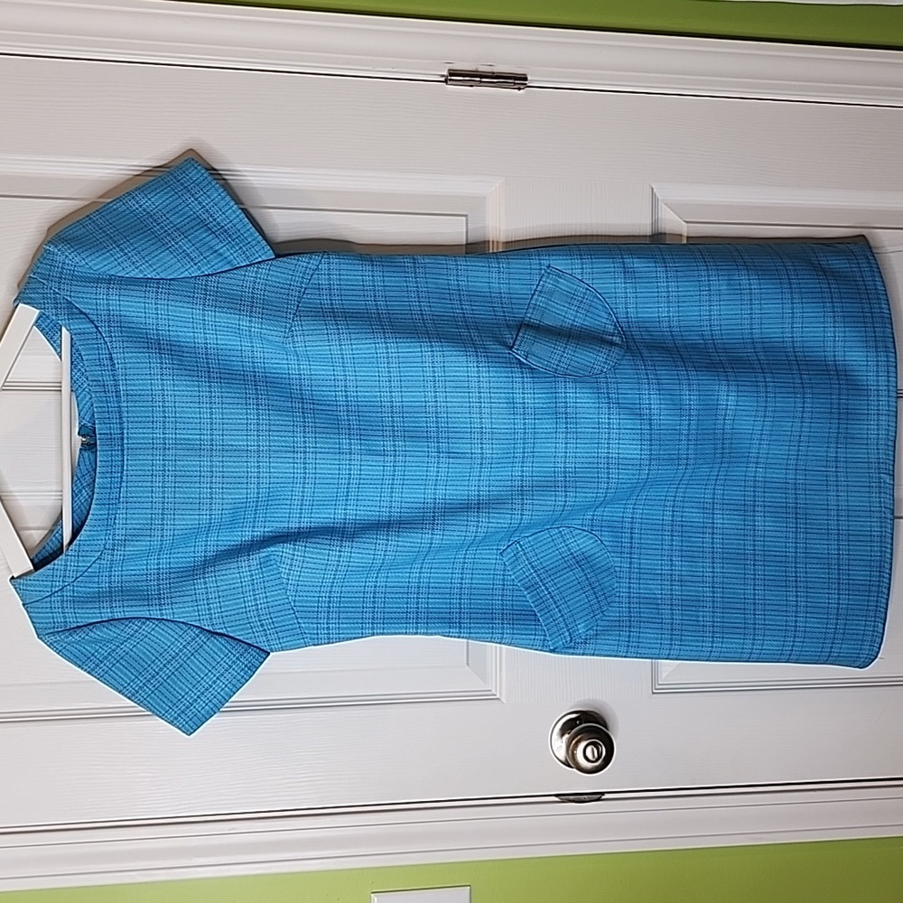 VINTAGE Homemade Shift Dress With Front Pockets ***SEE MEASUREMENTS***